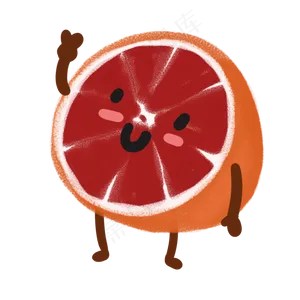 夏季西柚免扣图