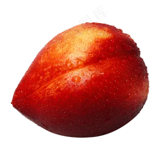 一个新鲜美味的水果油桃,免抠元素