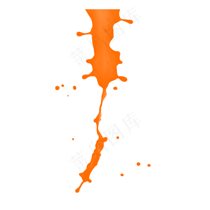果汁橙汁飞溅,免抠元素(2000X2000(DPI:300))psd模版下载
