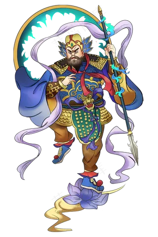 年画国潮门神神荼郁垒