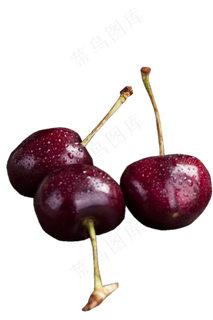 三个美味好吃的新鲜的李子png