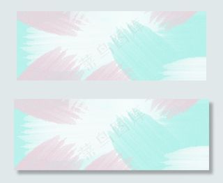 油漆笔刷小清新底纹纹理淘宝banner