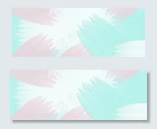 油漆笔刷小清新底纹纹理淘宝banner