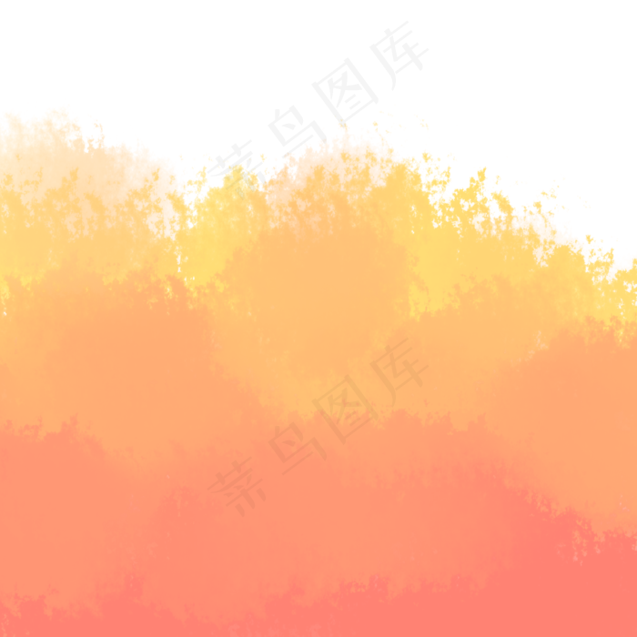 浪漫落日配色水彩免扣底纹,免抠元素(2000*2000px 300 dpi )psd模版下载