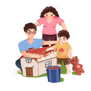 家庭日亲子一家亲