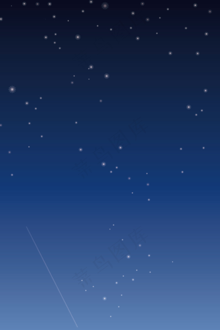 蓝色科技星空背景