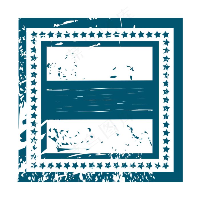 欧式公司印章(2000X2000(DPI:300))ai矢量模版下载