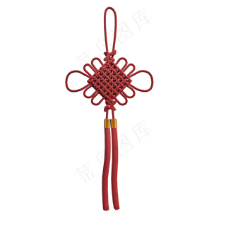 仿真中国结png图,免抠元素