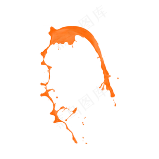 果汁橙汁飞溅,免抠元素