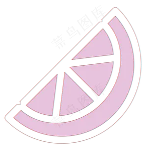 切开的水果免抠图