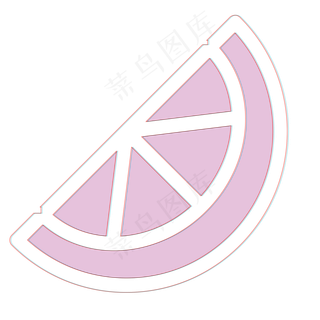 切开的水果免抠图