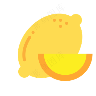 柠檬矢量矢量插画PNG免抠