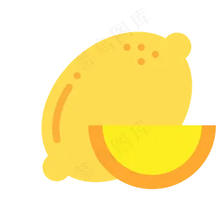 柠檬矢量矢量插画PNG免抠