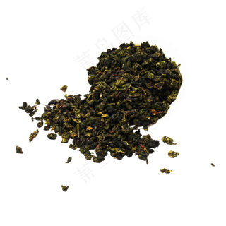 灰色创意茶叶元素,免抠元素