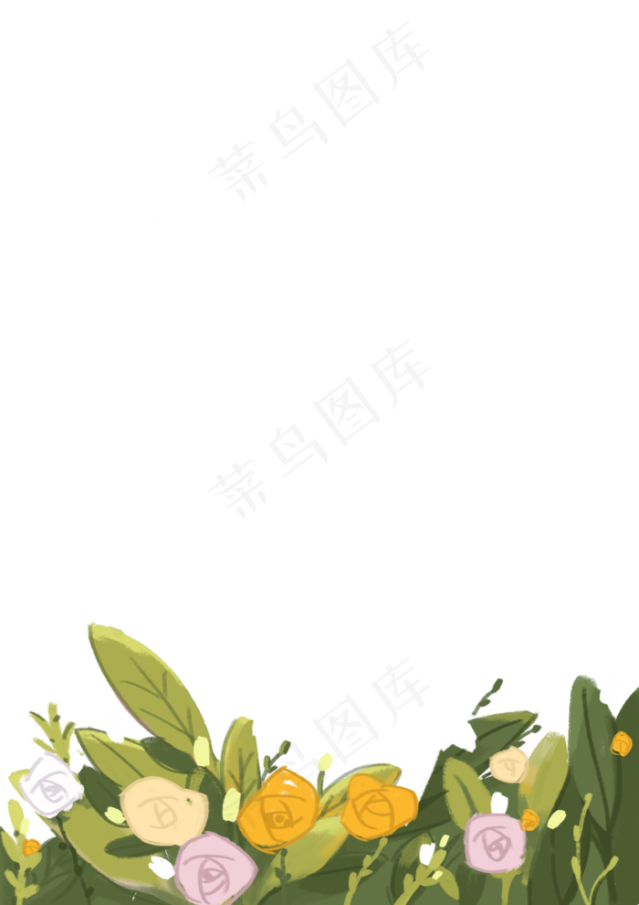 粉色女生节日装饰