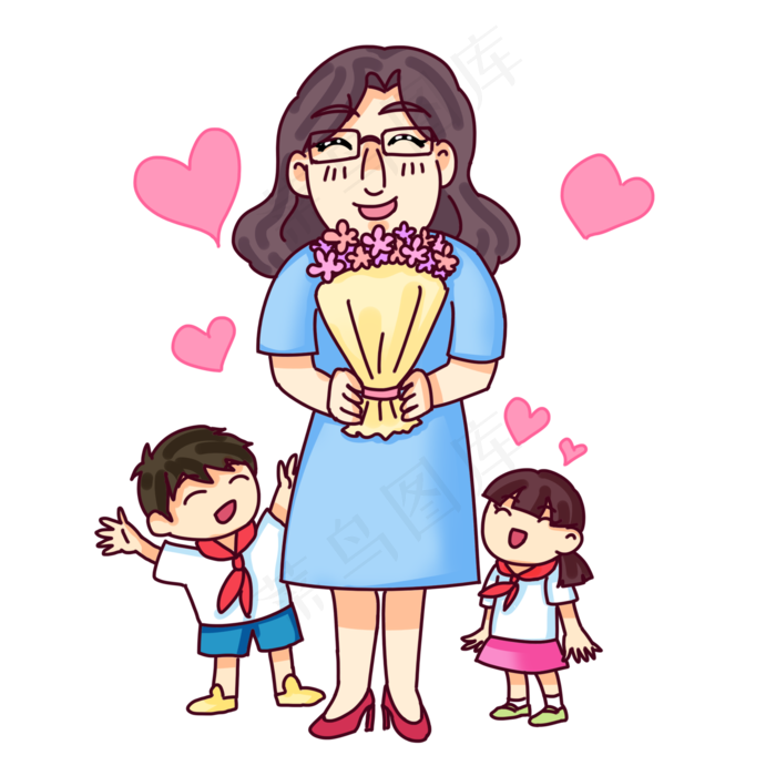 开心庆祝教师节