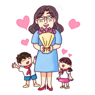 开心庆祝教师节