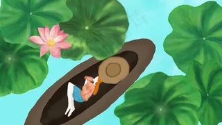 小暑荷花塘淘宝首页