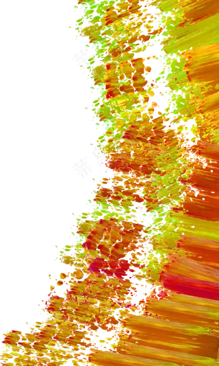 油画肌理厚涂纹理装饰边框刮刀PNG,免抠元素