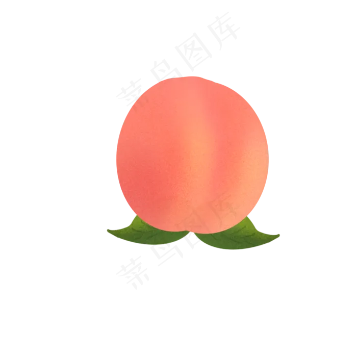 水蜜桃简图(2500*2500px 150 dpi )psd模版下载