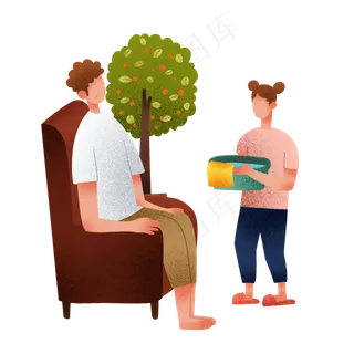 父亲节给父亲洗脚