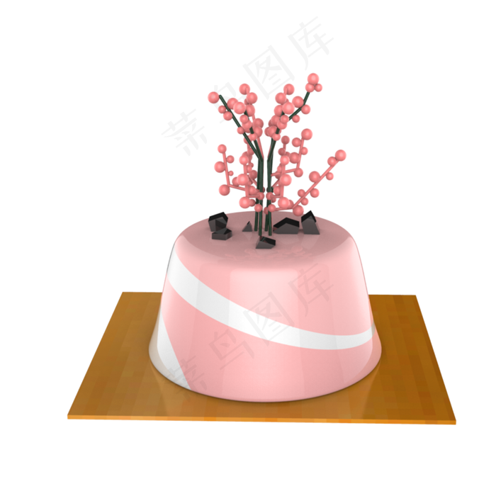 蛋糕仿真甜点免抠素材