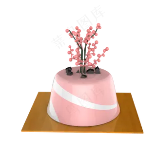 蛋糕仿真甜点免抠素材