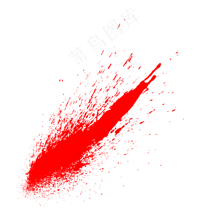 水彩红色艺术泼墨(2000X2000(DPI:300))psd模版下载