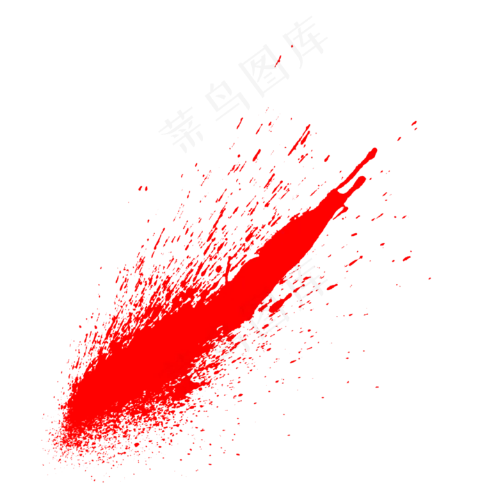 水彩红色艺术泼墨(2000X2000(DPI:300))psd模版下载