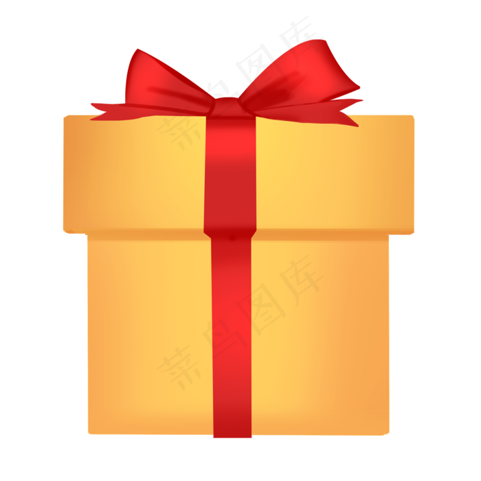 礼物优惠庆典金币礼盒金色黄色红