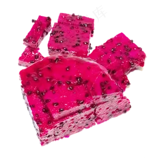 切块水果火龙果