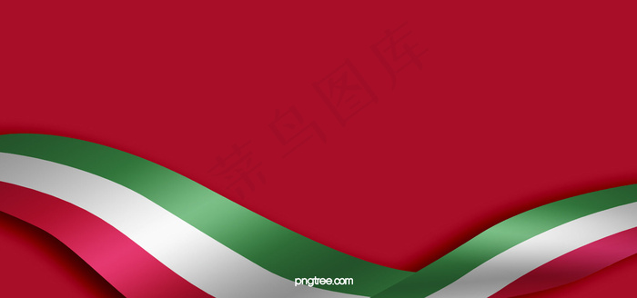 意大利国旗色红色周边背景