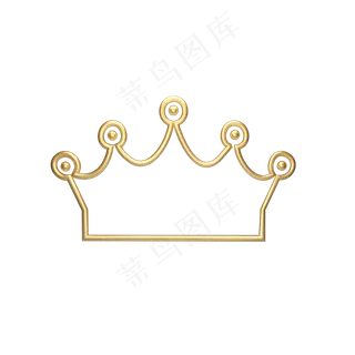 贵族创意皇冠装饰,免抠元素