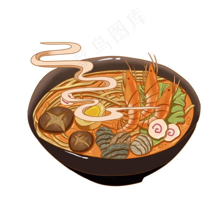食欲国潮美食,免抠元素(2000*2000px 300 dpi )psd模版下载