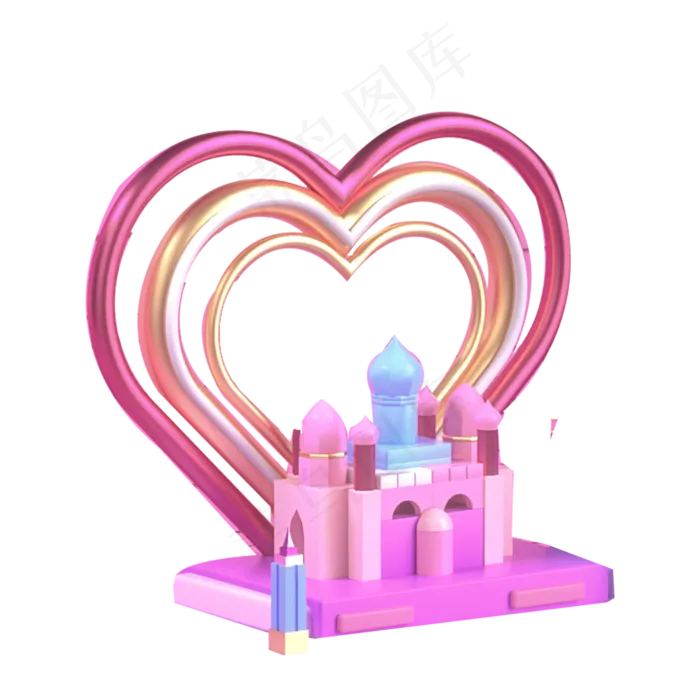 3D立体舞台免抠图(2000X2000(DPI:300))psd模版下载
