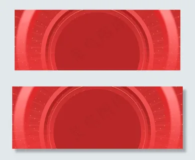 双十一科技红色banner