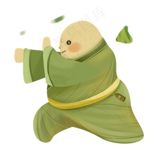 端午节卡通创意粽子