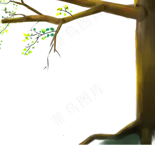 绿色树叶,免抠元素