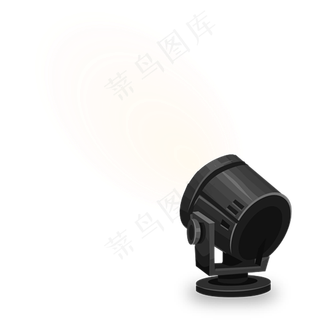 射灯镭射灯,免抠元素