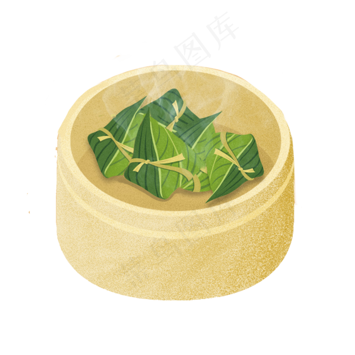端午节一笼粽子素材(2000X2000(DPI:300))psd模版下载