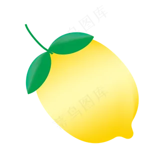 清新新鲜柠檬水果促销