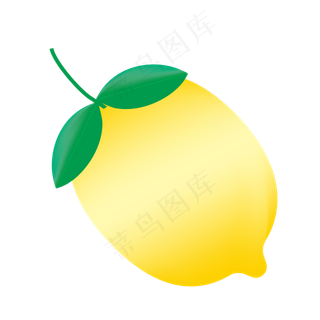 清新新鲜柠檬水果促销