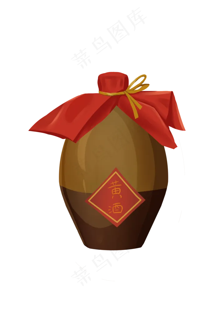 可爱端午黄酒装饰(2000X3000(DPI:300))psd模版下载