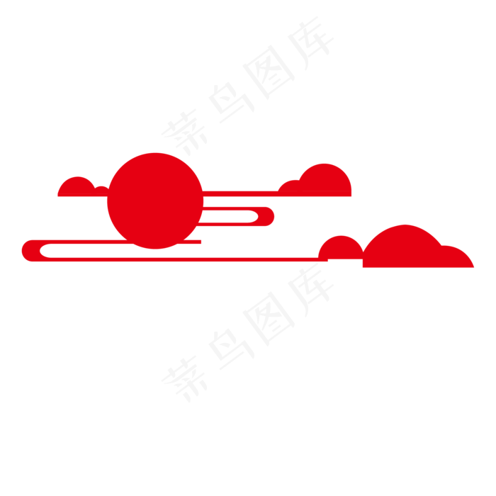 云中的月亮免抠下载