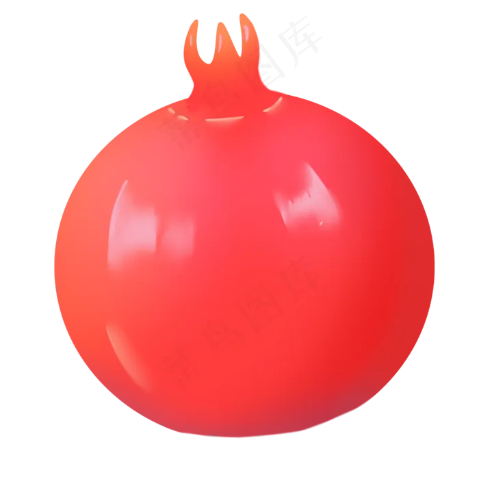 红石榴的水果(2480X2480(DPI:299))psd模版下载