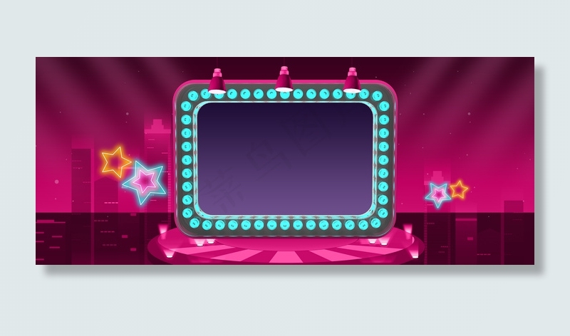 电商风大气几何618促销折扣年中大促海报