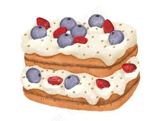 蛋糕PNG免抠图