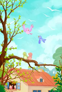 七夕治愈唯美清新