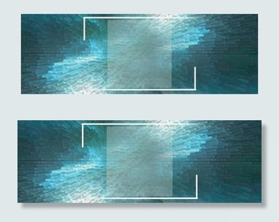 扁平炫酷科技风banner