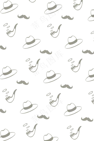 男士用品底纹复古风